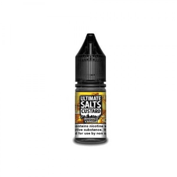 Ultimate Puff Salts 10ml - Custard - Whipped Vanilla