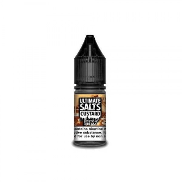 Ultimate Puff Salts 10ml - Custard - Boston Cream