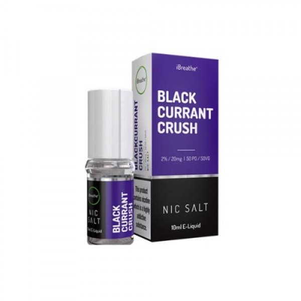 Blackcurrant Crush iBreathe 20mg Nic Salts