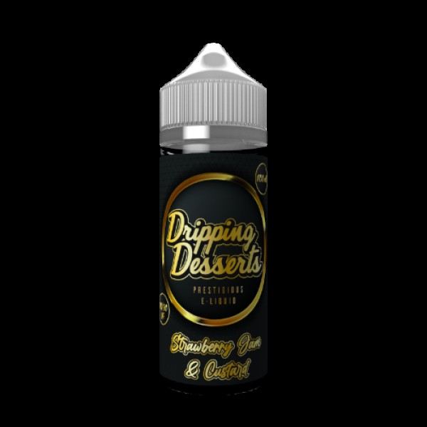 Dripping Desserts Strawberry Jam & Custard 100ml