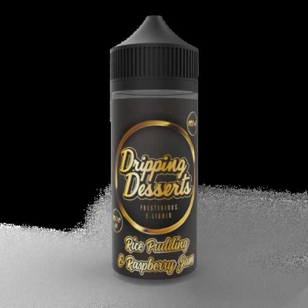 Dripping Desserts Rice Pudding & Raspberry Jam 100ml