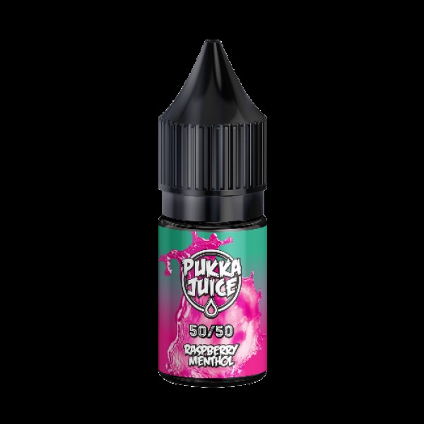 Raspberry Menthol Pukka Juice 50/50