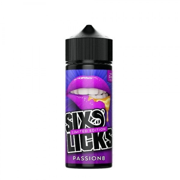 Passion8 Limited Edition By Six Licks 100ml E-Liquid