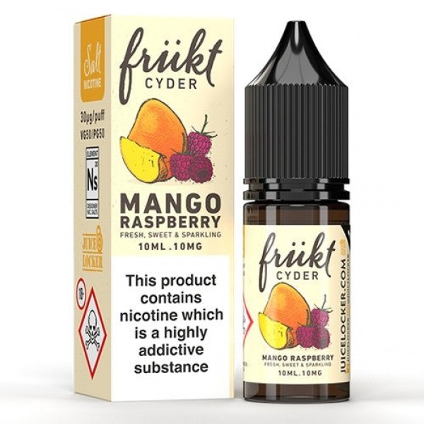 Mango Raspberry Frukt Cyder Nic Salt 10ml