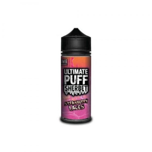 Ultimate Puff Sherbet Strawberry Laces 100ml E-Liquid