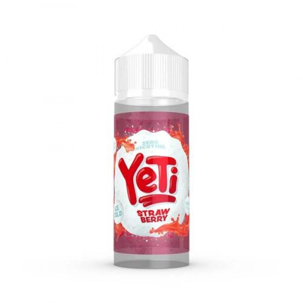 Yeti E-Liquids - Strawberry 100ml