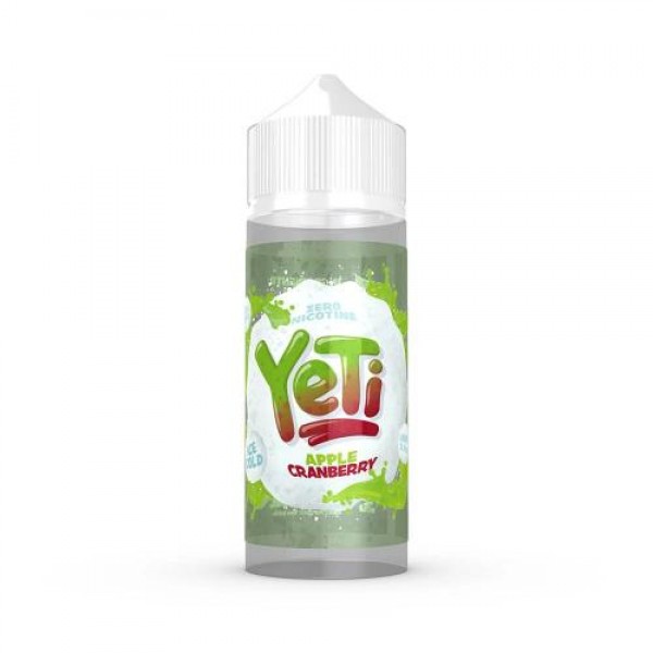 Yeti E-Liquids - Apple Cranberry 100ml