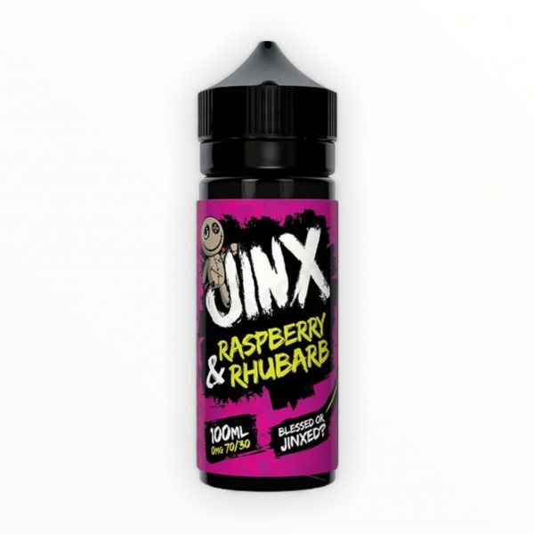 Raspberry & Rhubarb by Jinx E Liquid 100ml Shortfill