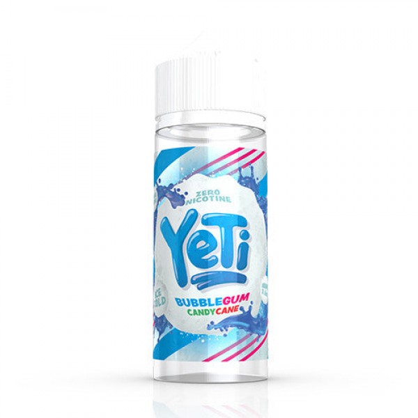 Yeti Candy Cane - Bubblegum 100ml Shortfill