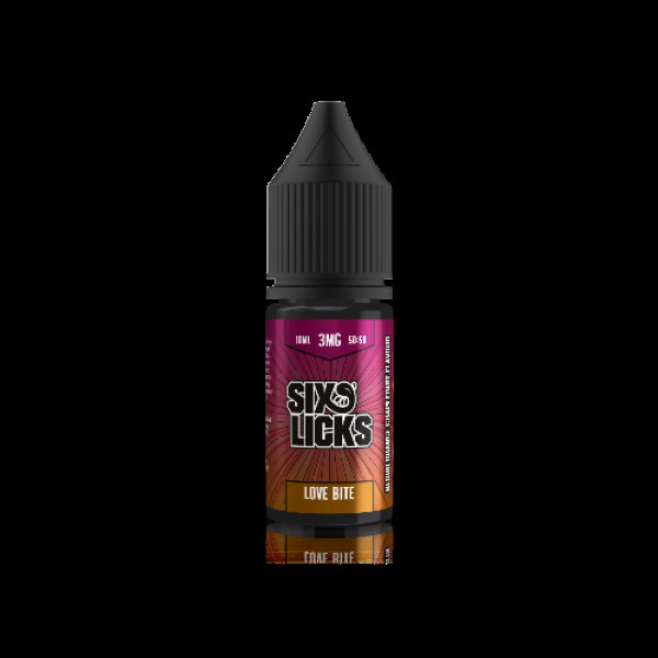 Love Bite By Six Licks 50/50 E-Liquids